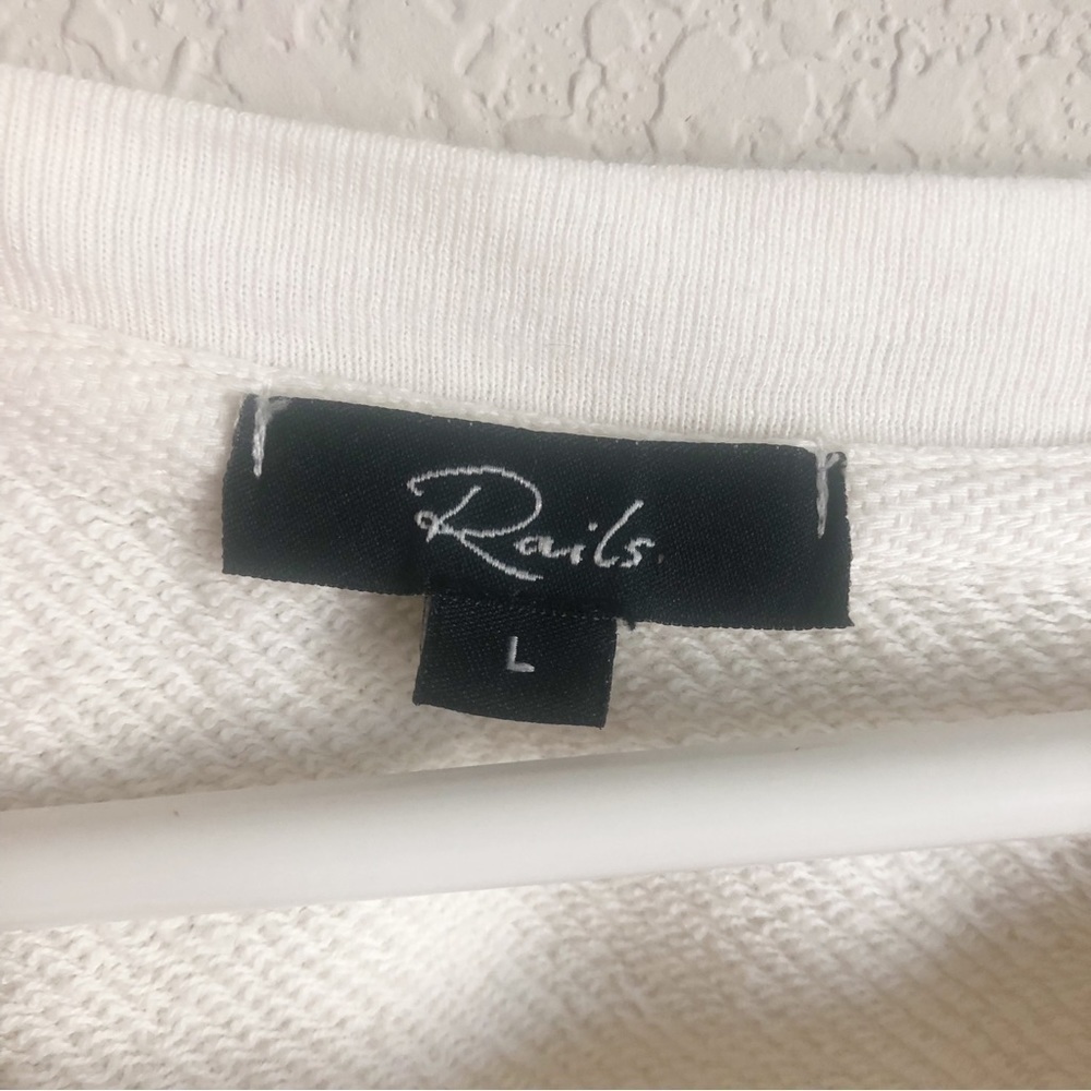 Rails Theo Ocean Tye Dye Pullover Sweatshirt Terr… - image 4